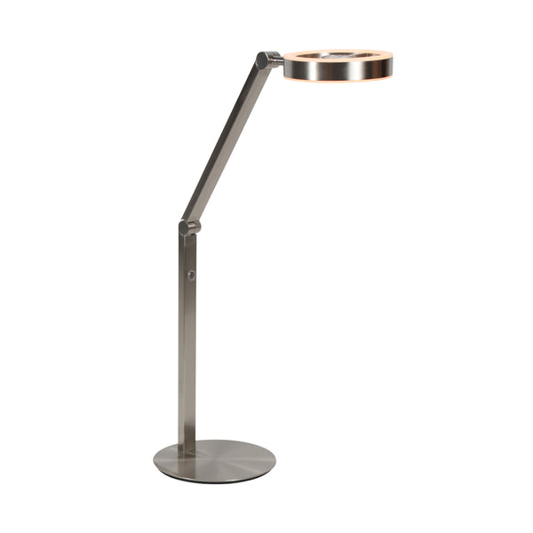 Ringlux 4139ST – elegante Tischleuchte mit warmem Licht und stilvollem Stahl