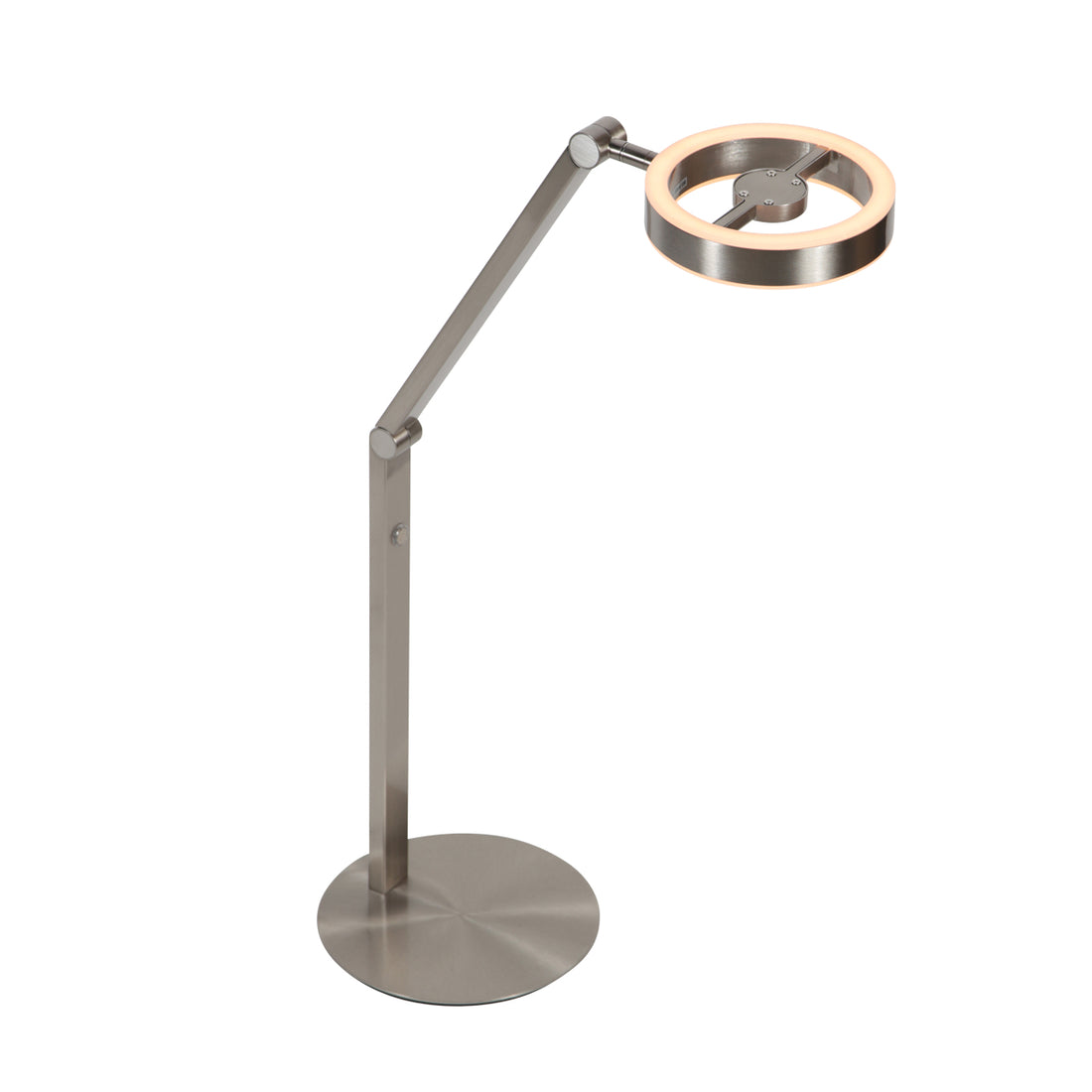 Ringlux 4139ST – elegante Tischleuchte mit warmem Licht und stilvollem Stahl