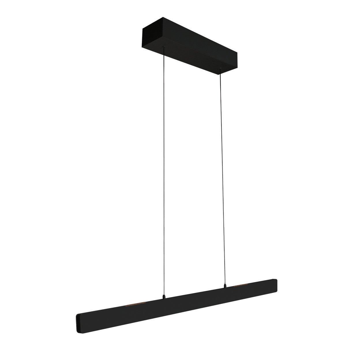 Suspension capteur de mouvement noire, LED haut et bas — vue 2