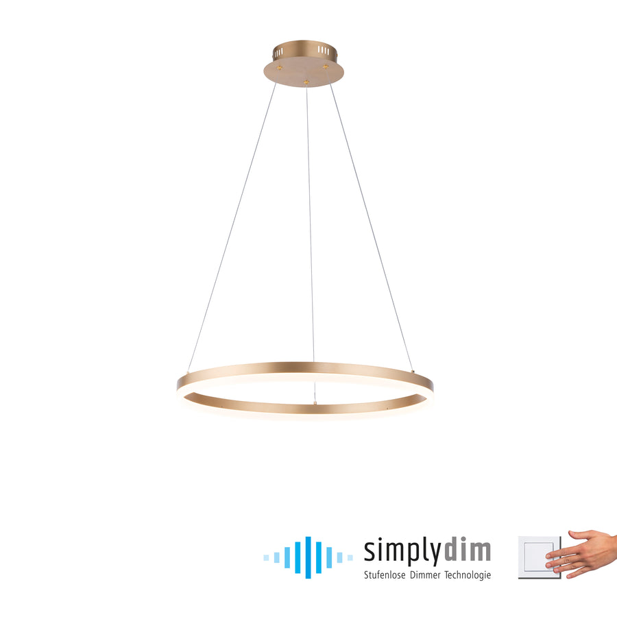 Vue produit sur fond blanc avec mention de la technologie simplement dim