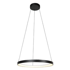 Hängeleuchte Circolare 4206ZW, schwarz – modernes Design mit leistungsstarker LED-Beleuchtung