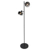 Schwarze 2-flammige Stehlampe Tenebris 4213ZW – Elegante Beleuchtung mit luxuriösem Look