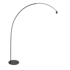 Bogenleuchte Curve 4219ZW Schwarz – Elegante Bogenlampe mit verstellbarer Funktionalität