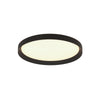 Deckenleuchte Flady 4367ZW schwarz Ø30 cm 2000 Lumen