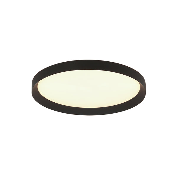 Deckenleuchte Flady 4367ZW schwarz Ø30 cm 2000 Lumen