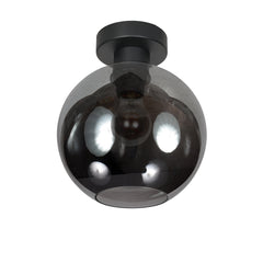 Deckenleuchte Bloeba 4374ZW mit Rauchglasschirm Ø20 cm