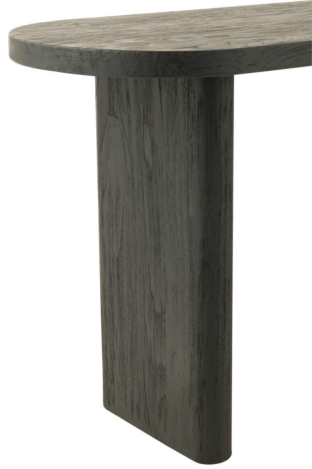 Table Teck Noir Recyclé