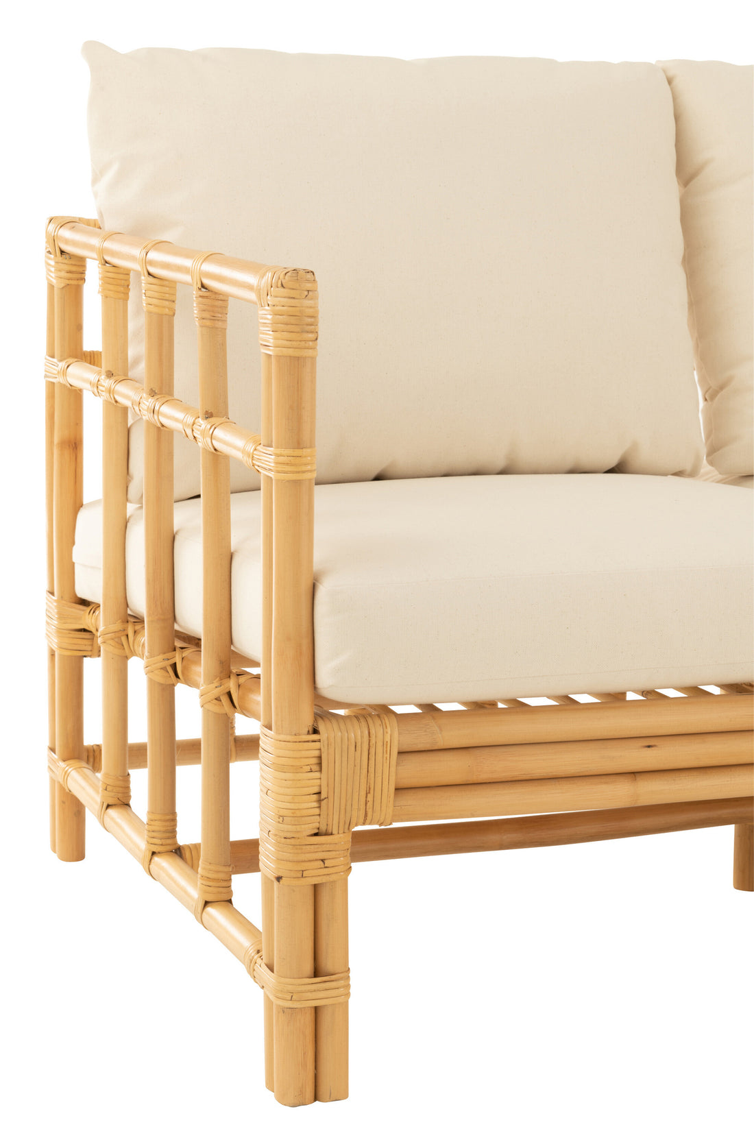 3-Sitzer-Sofa aus natürlichem Rattan | Jale