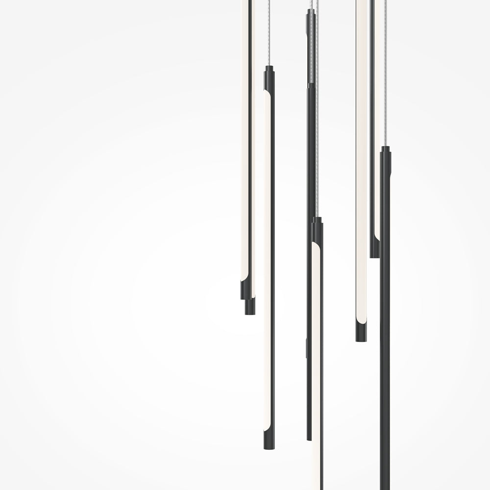 Light stick Suspension luminaire noir