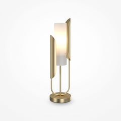 Cipresso Nachttischlampe goldfarben