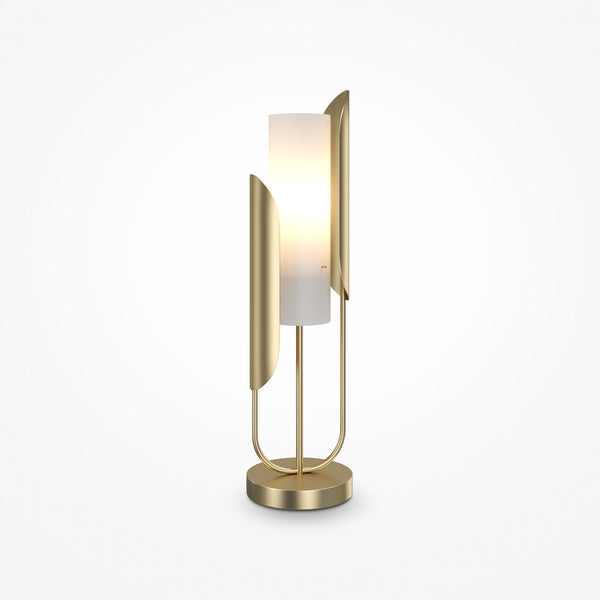 Cipresso Nachttischlampe goldfarben