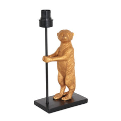 Tischleuchte Tiere schwarz