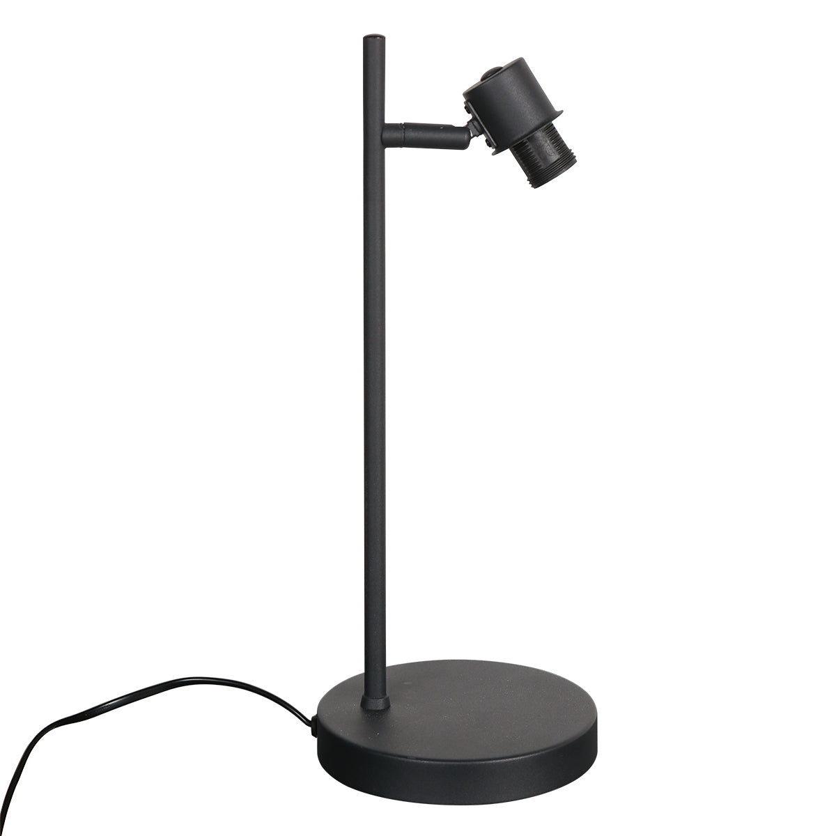 Lampe à poser bambou Java, tête orientable dirigée pour la lecture