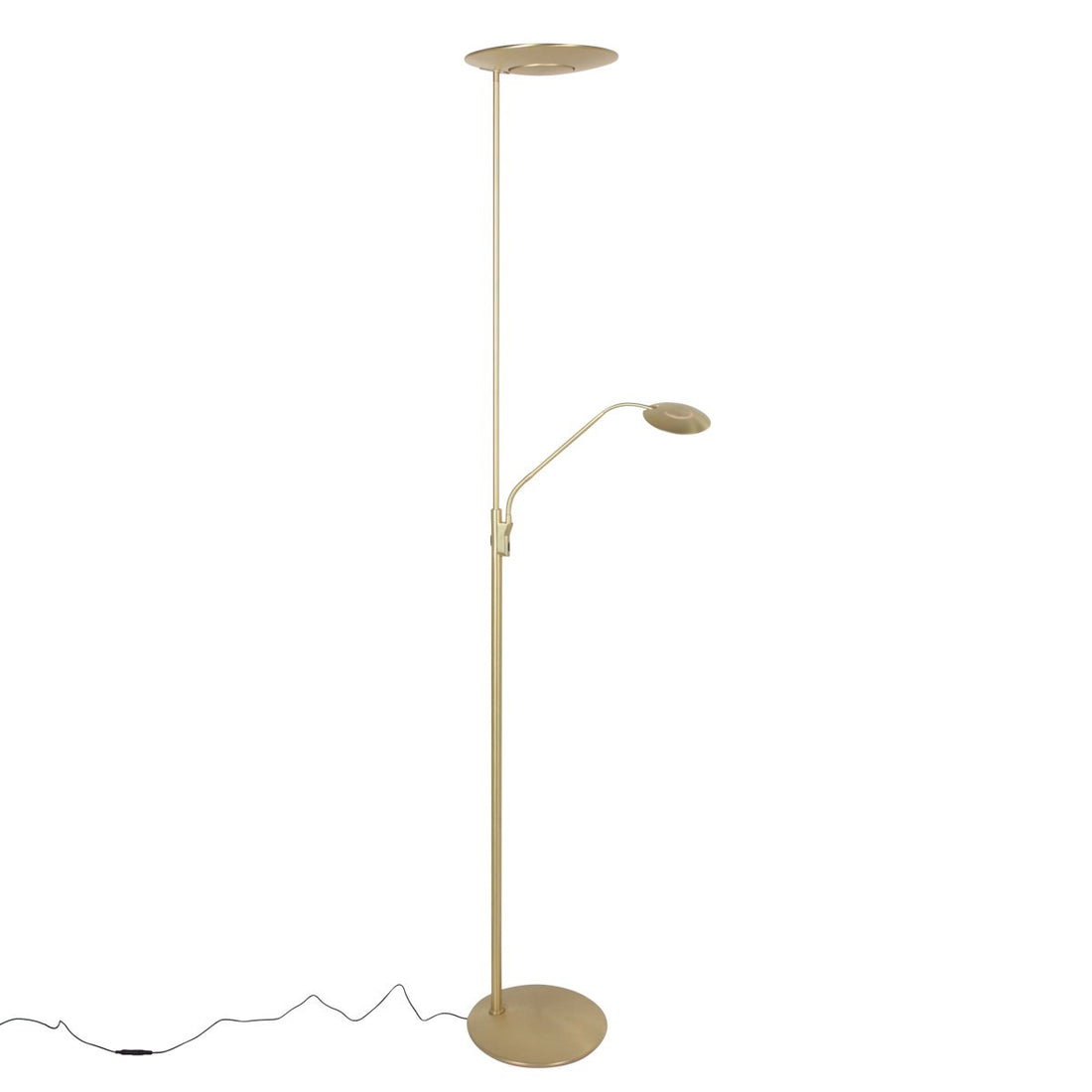 Stehlampe Zenith2 goldfarben