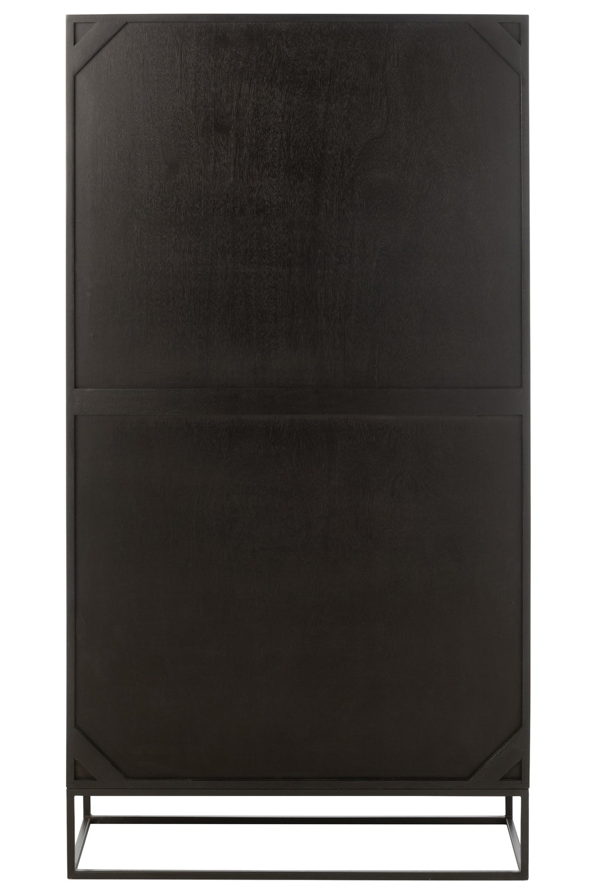 Regal Schwarz Mangoholz