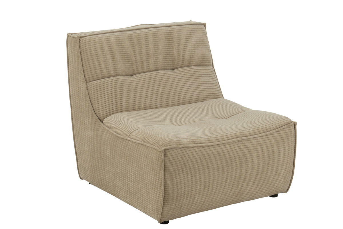 Sofa en Bois de Peuplier et Mousse