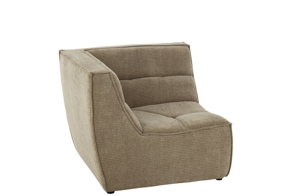 Ecksofa Dunkeltaupe | Pola