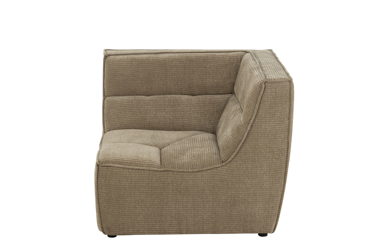 Ecksofa Dunkeltaupe | Pola