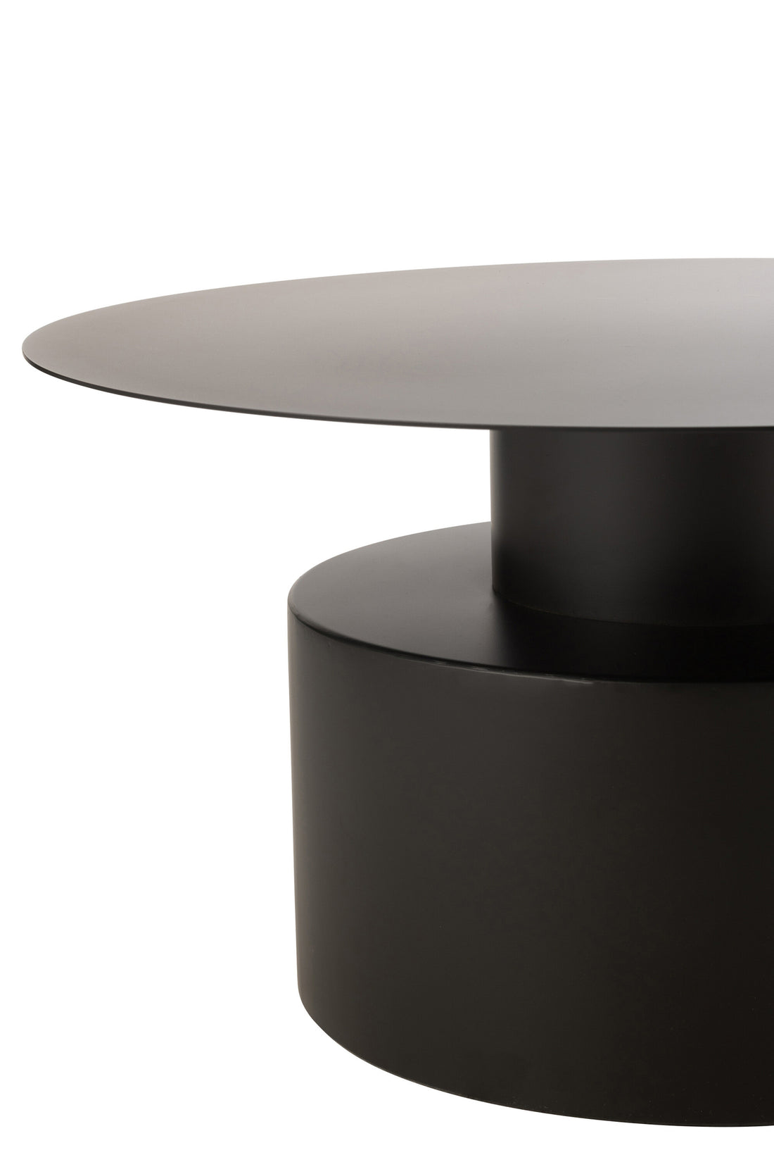 Table Basse Métal Noir Moderne
