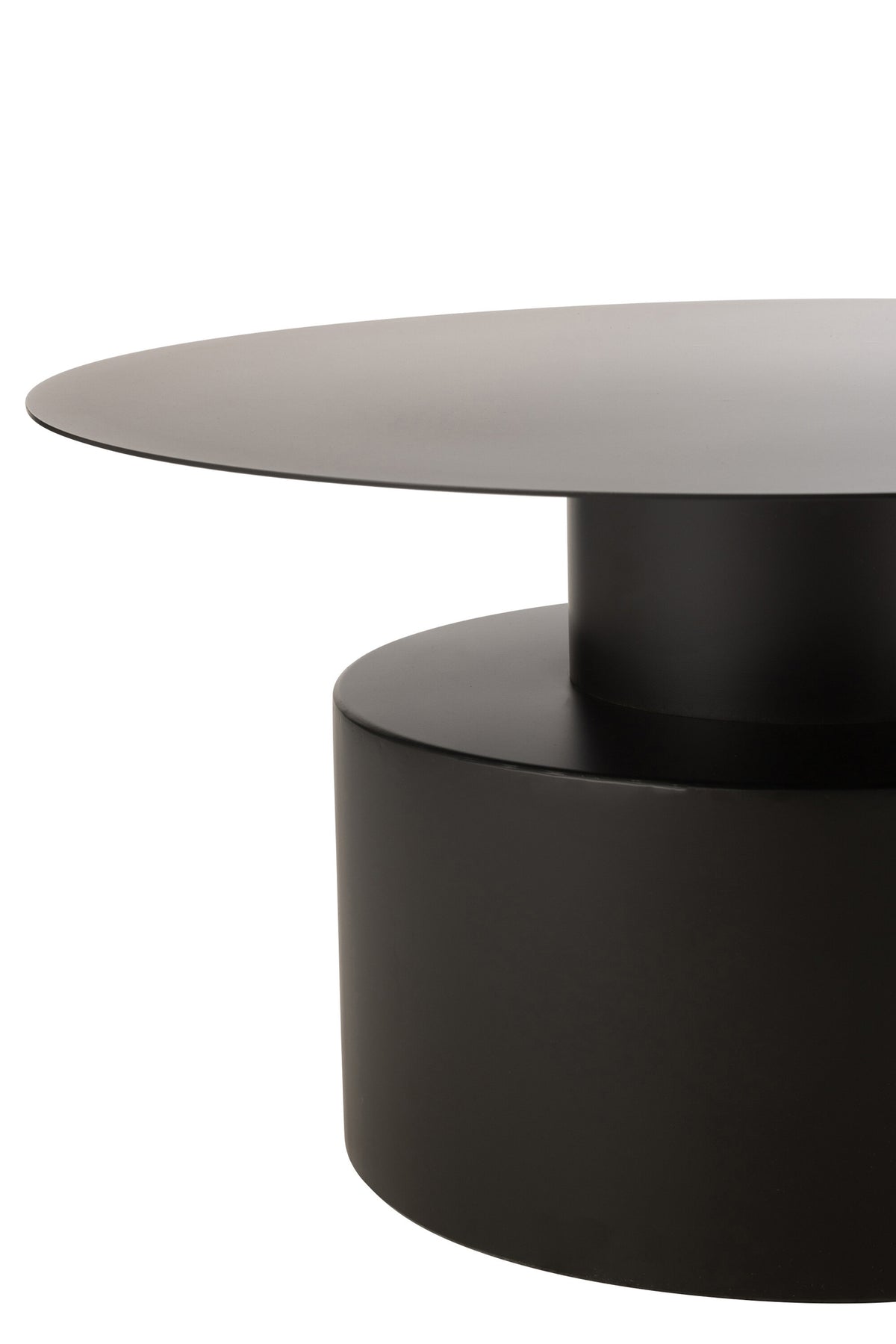 Table Basse Métal Noir Moderne
