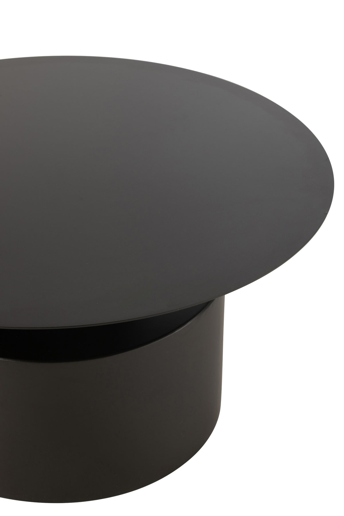 Table Basse Métal Noir Moderne