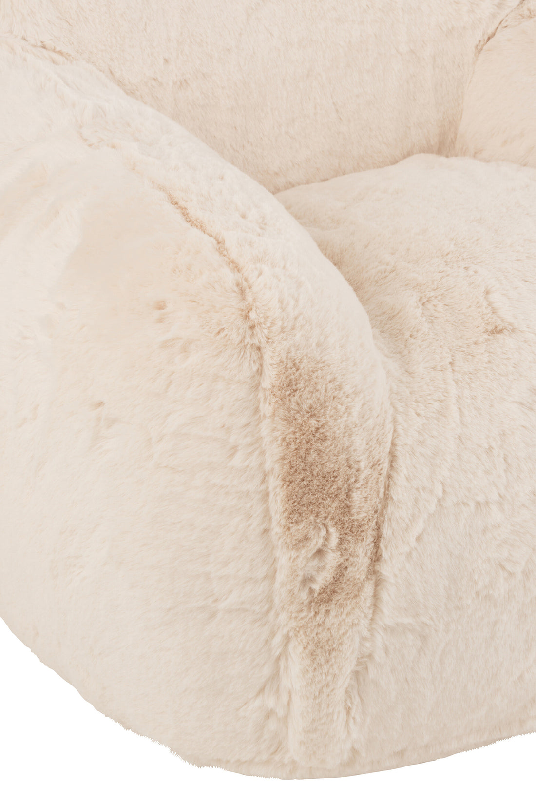Cremefarbener kleiner Sessel aus Polyester | Vola