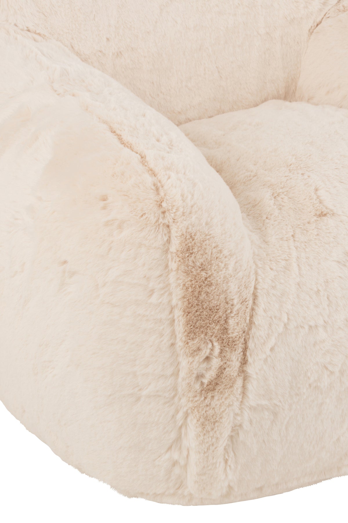 Cremefarbener kleiner Sessel aus Polyester | Vola