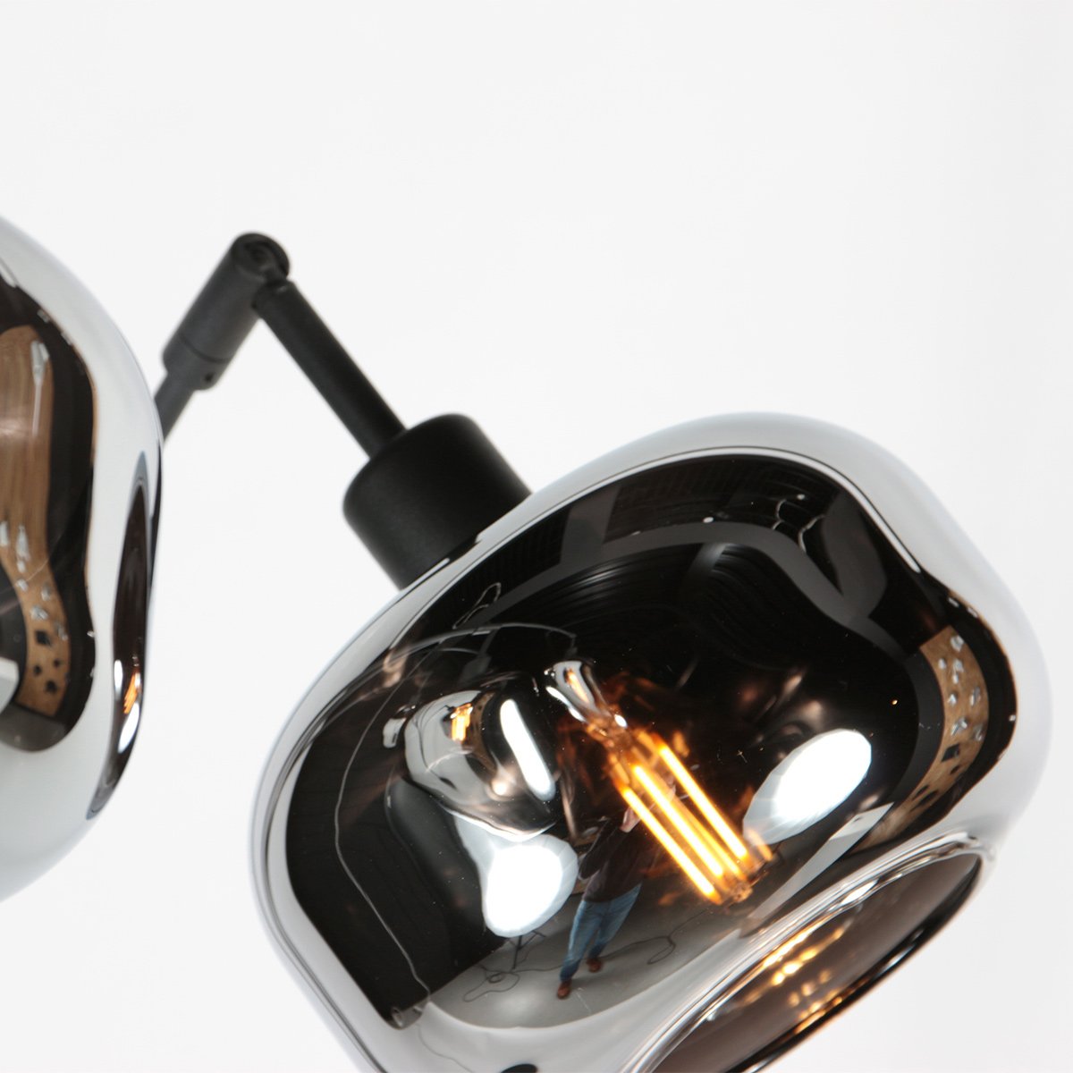 Lampadaire Tenebris noir