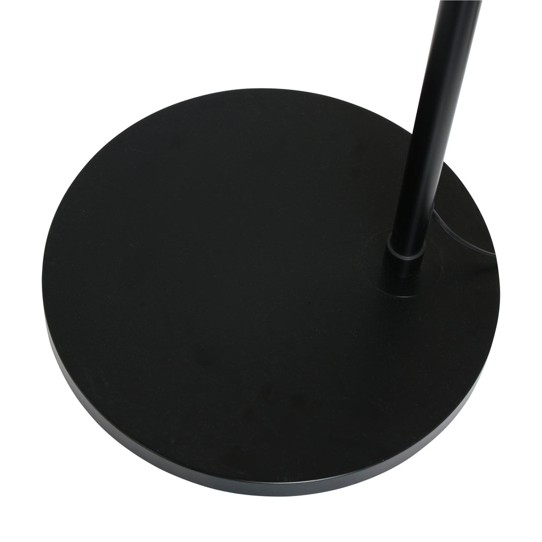 Bogenstehlampe schwarz und gold, verstellbar Ø 60 cm | Arvo
