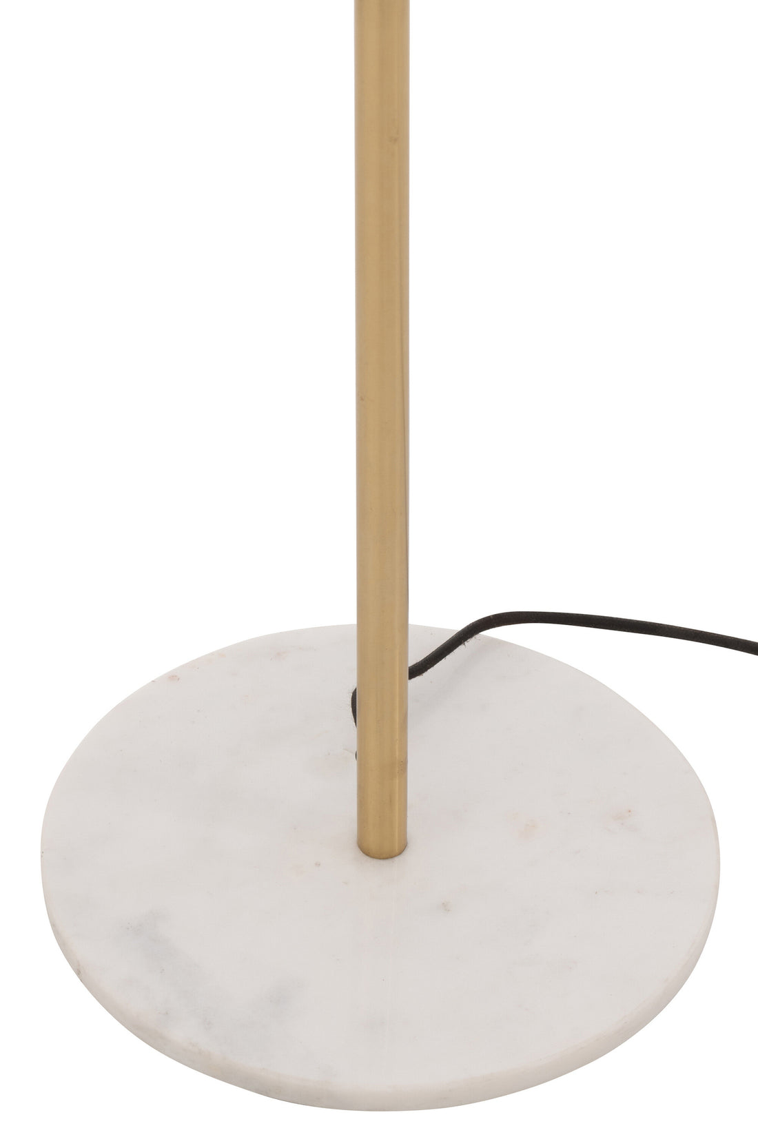 Lampe Sol Métal Marbre Doré