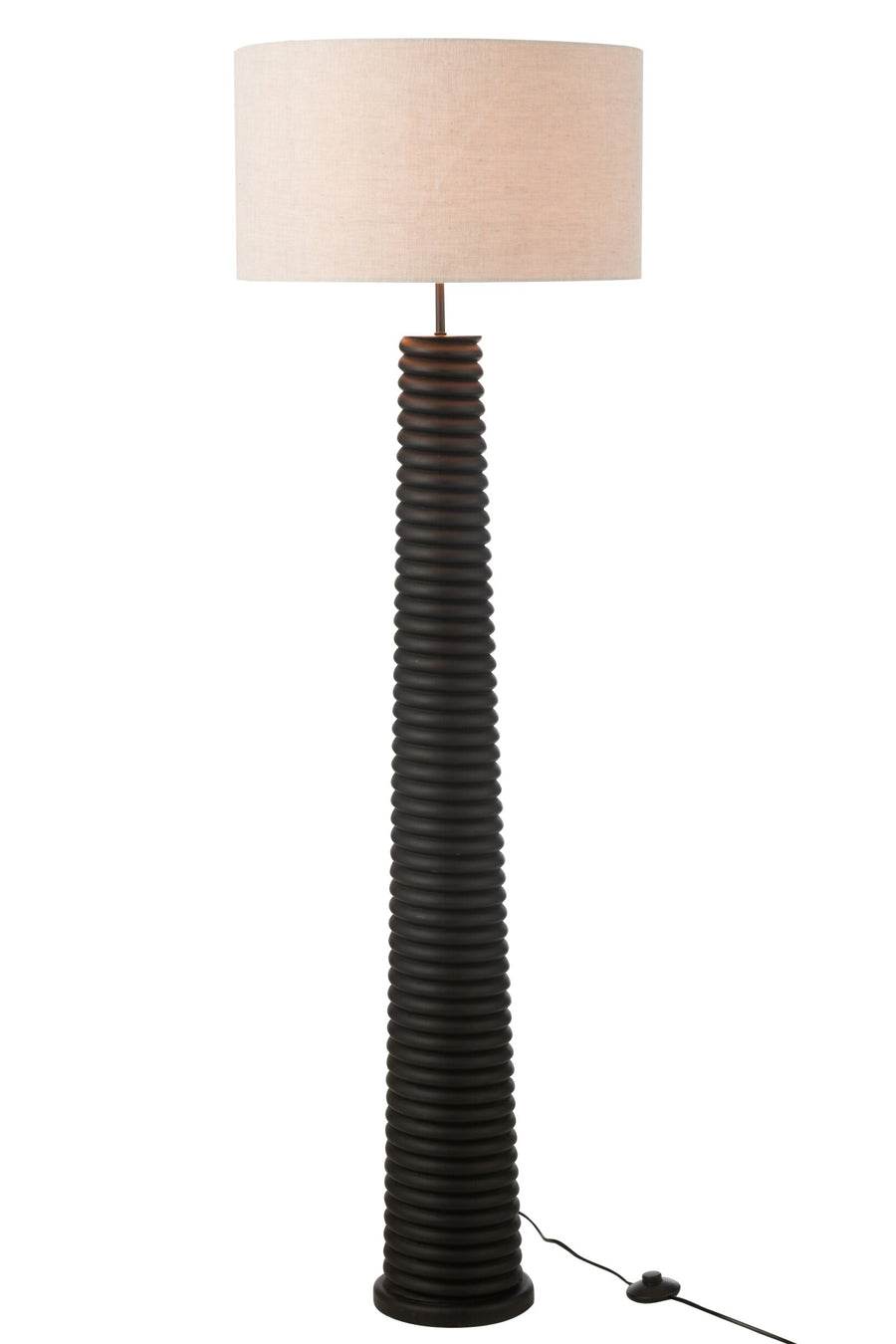 Lampadaire Filetage en bois d'ailante
