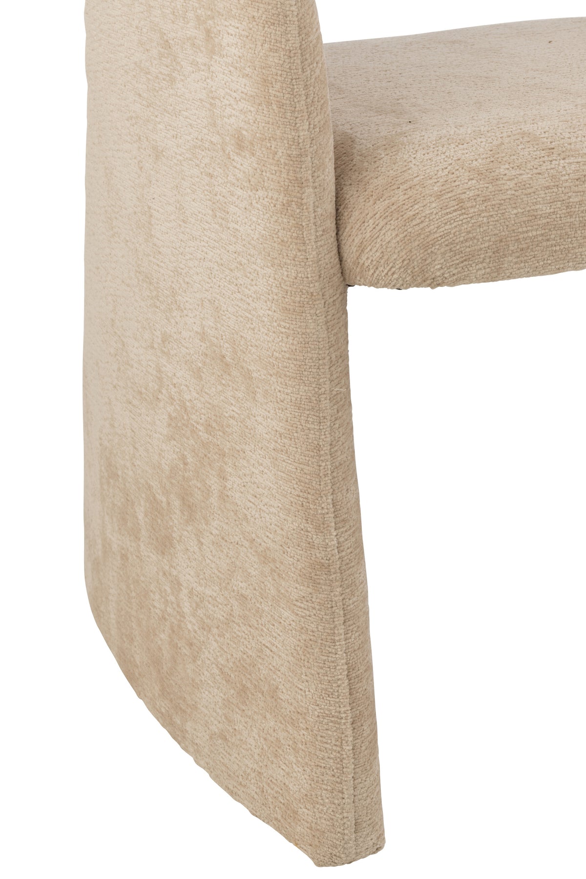 Stuhl Beige Anis Textil | Hira
