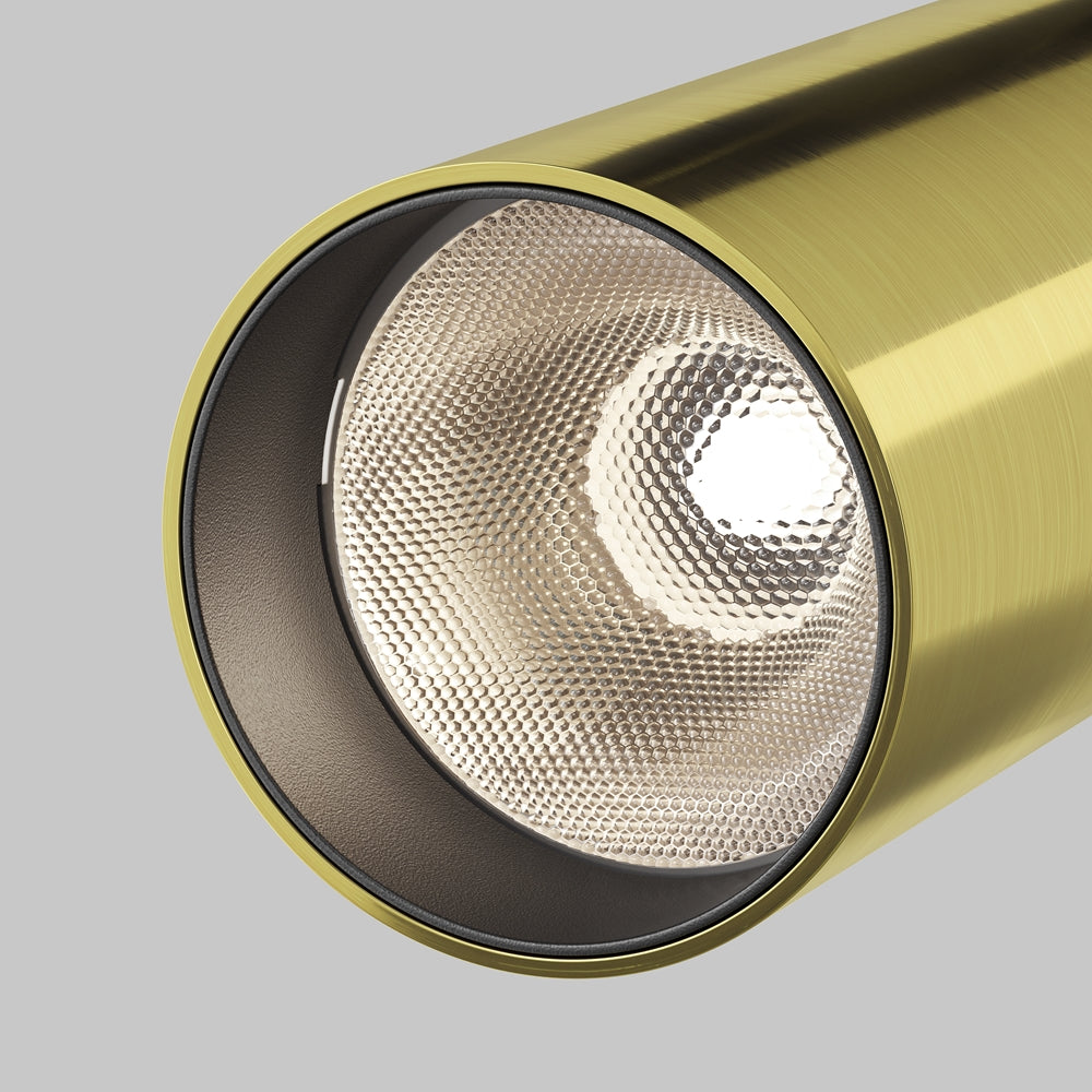 FOCUS LED Deckenleuchte goldfarben