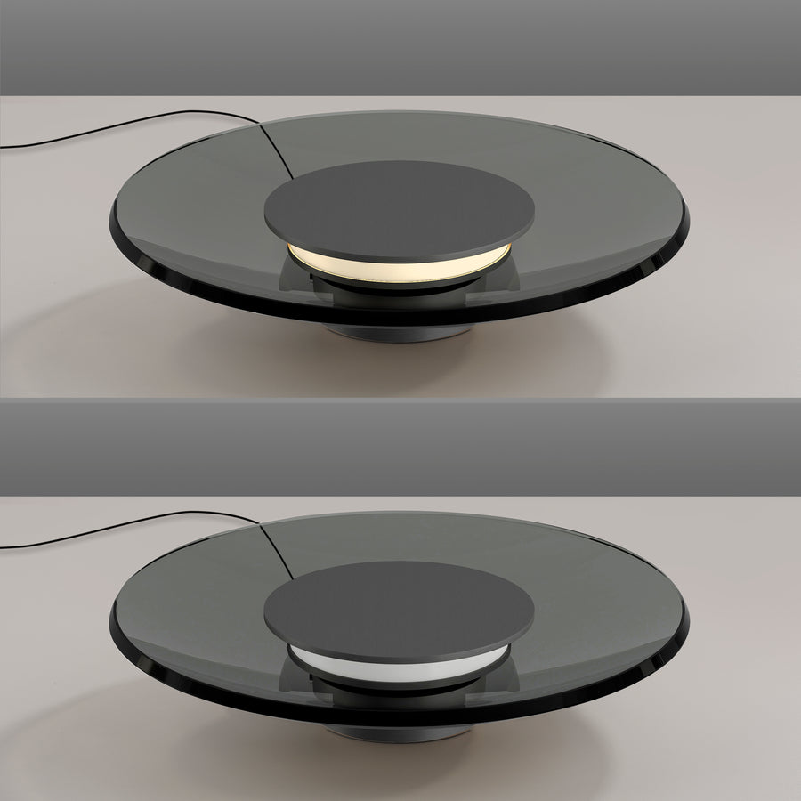Lampe à poser Pure Moon grise