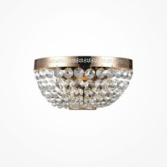 Ottilia Wandleuchte goldfarben