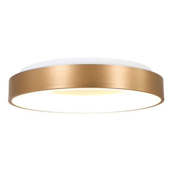 Deckenleuchte Ringlede goldfarben