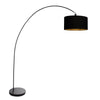 Stehlampe Solva schwarz