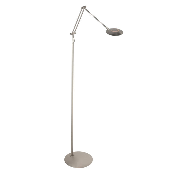 Stehlampe Zenith2 silberfarben