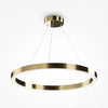 Saturno Pendelleuchte goldfarben