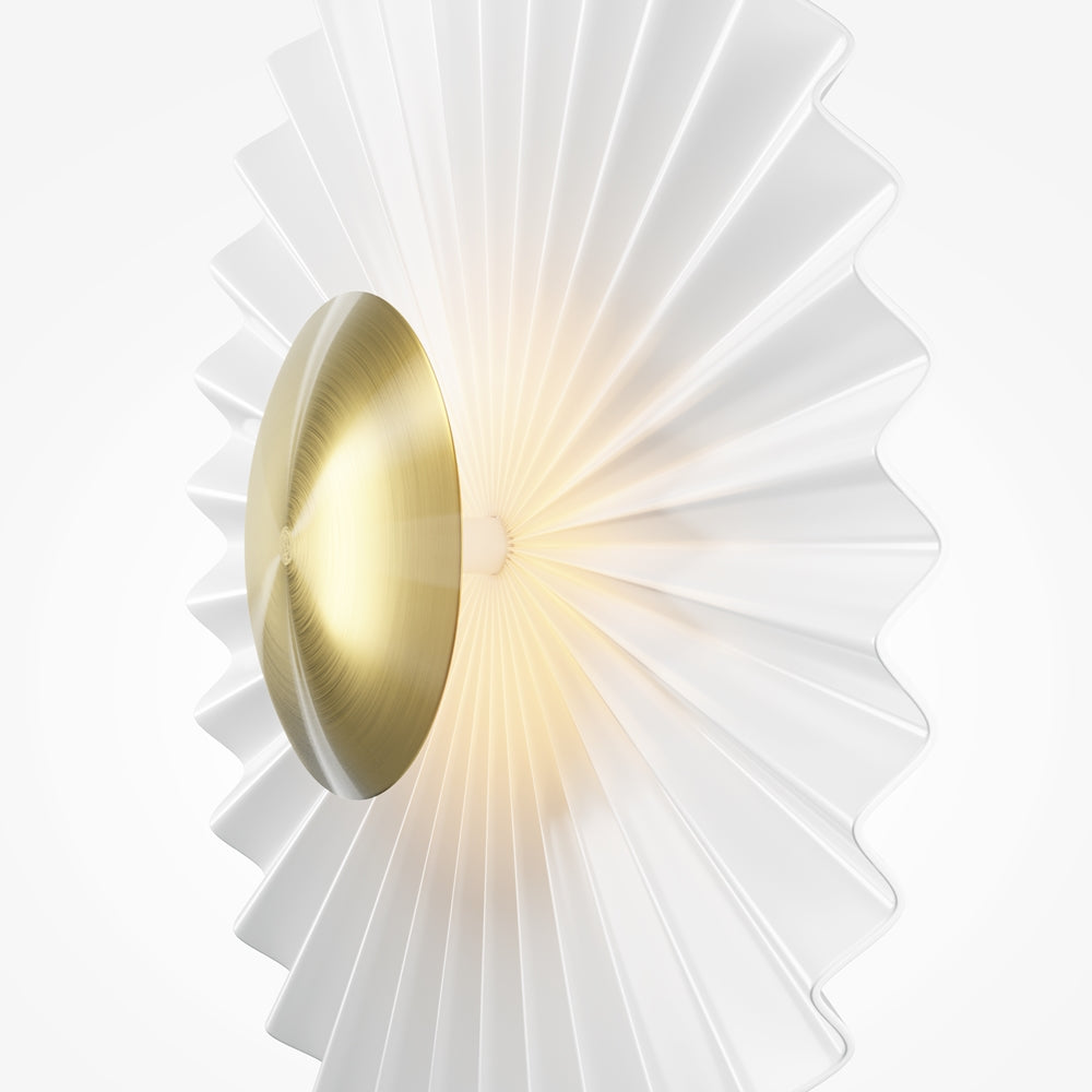 Fiore Wandleuchte gold