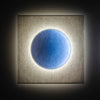 Applique murale LED Moodmoon Rgbw en papier, blanc, hauteur 75 cm