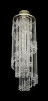 Kristall-Spiralpendelleuchte TX504000004