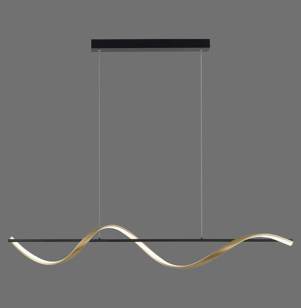 Suspension luminaire | Q-Swing Laiton mat