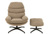 Fauteuil Relax Gris Foncé Métal | Enio