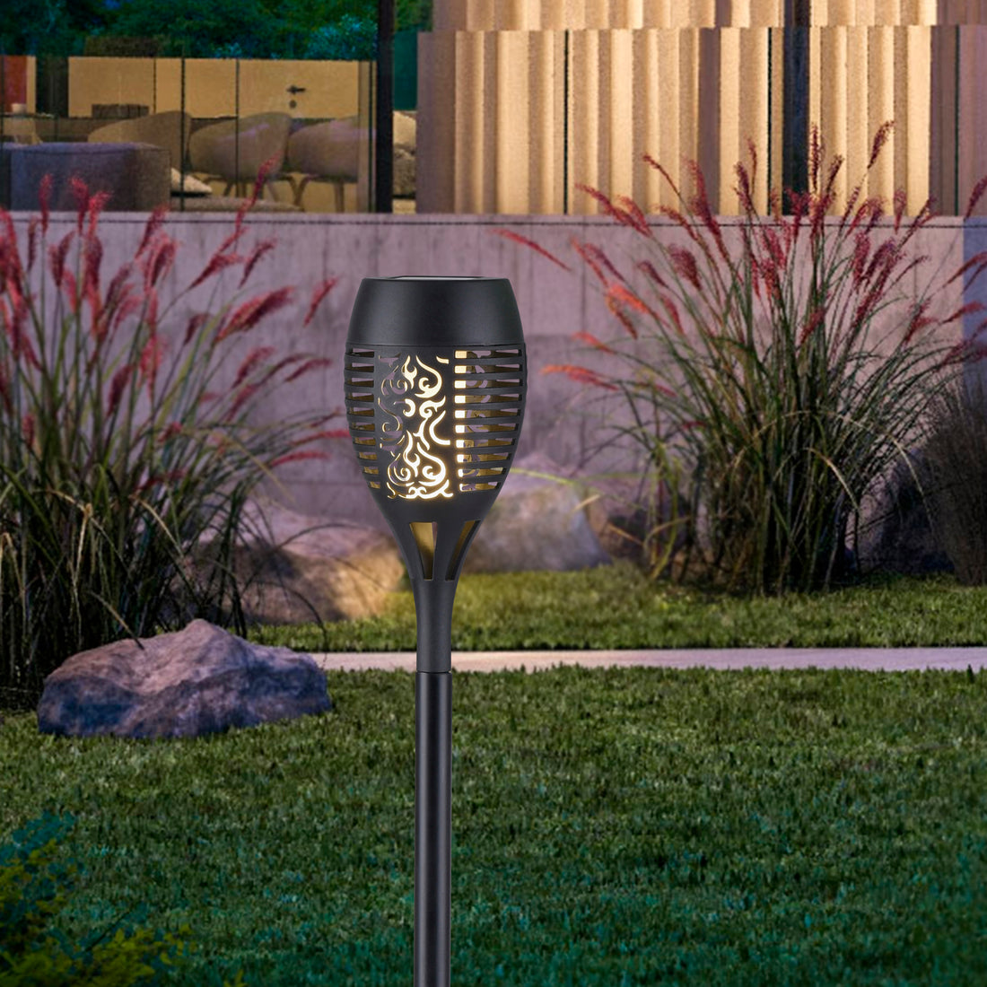 Luminaire extérieur | Fackel-Sol Noir