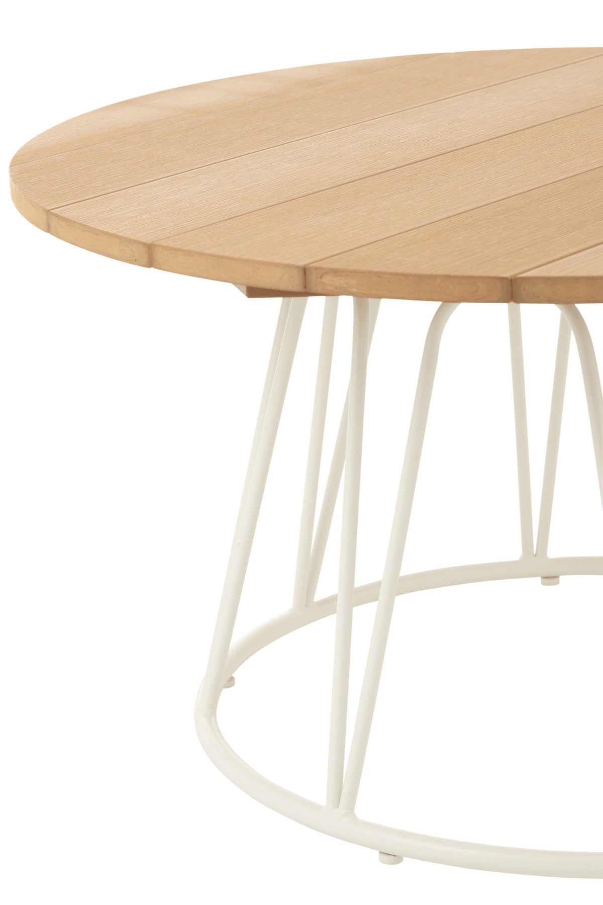 Tisch Zoa Stahl Polyethylen Weiß