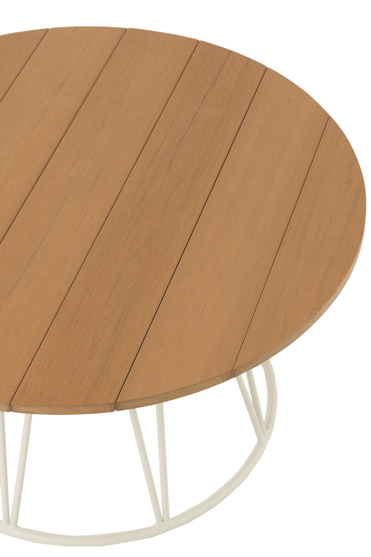 Tisch Zoa Stahl Polyethylen Weiß