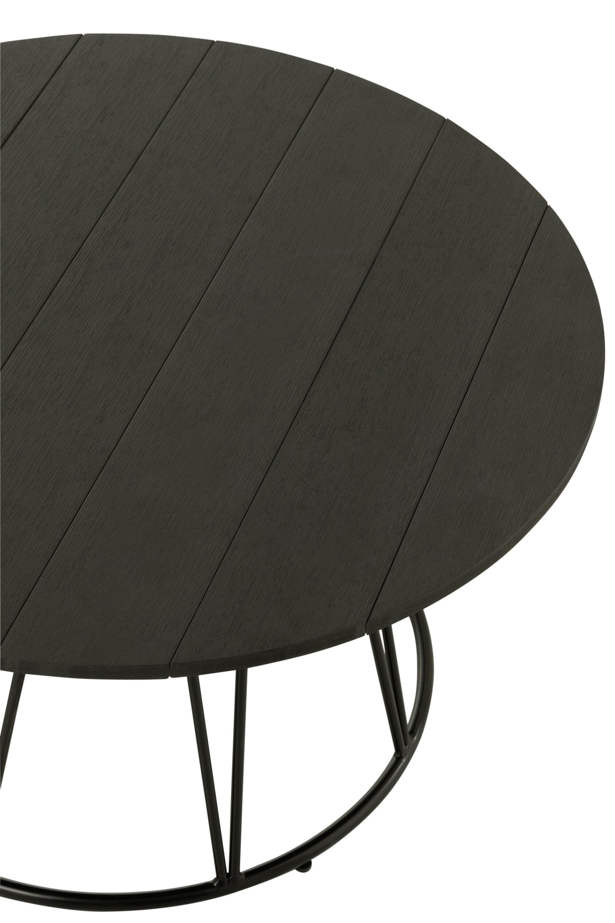 Tisch Zoa Stahl Polyethylen Schwarz