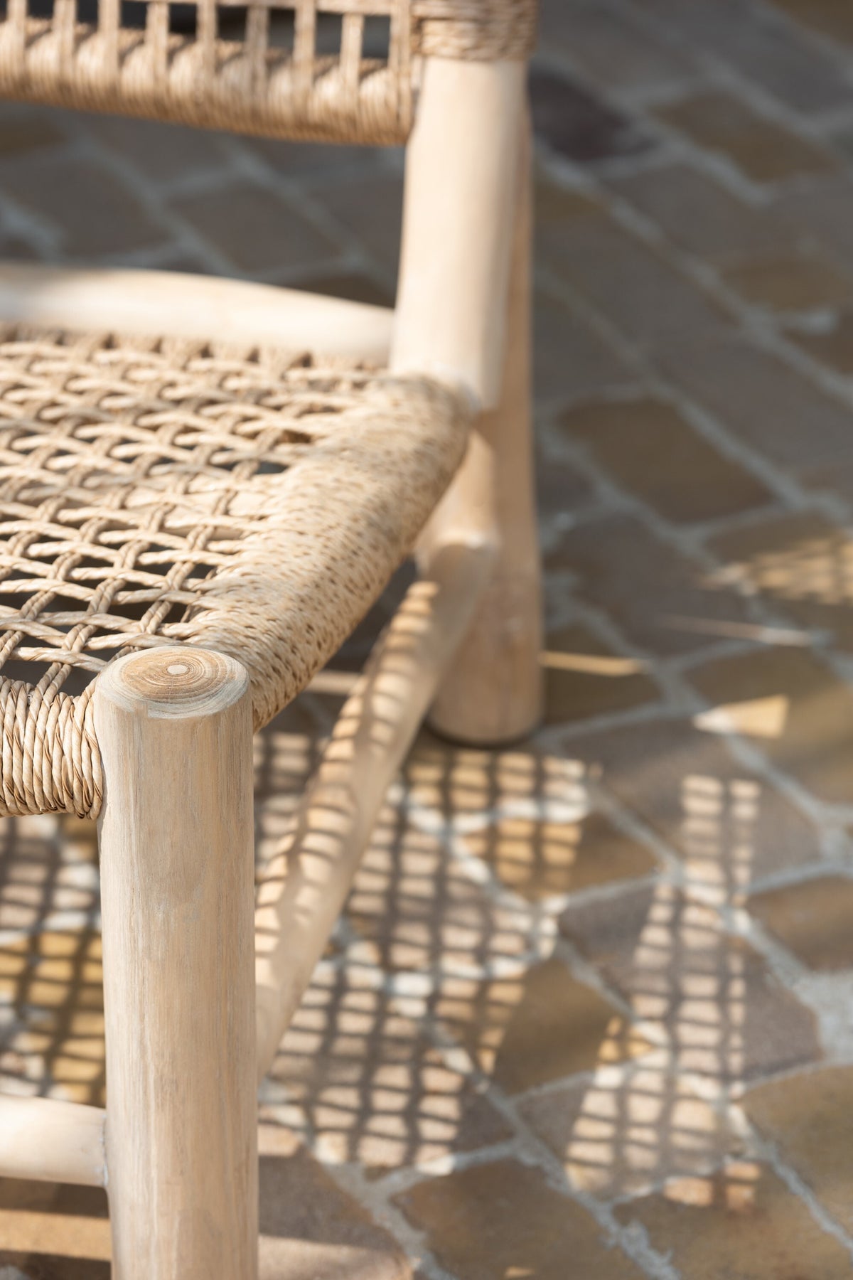 Fauteuil Vita en Teck et Plastique | Delo