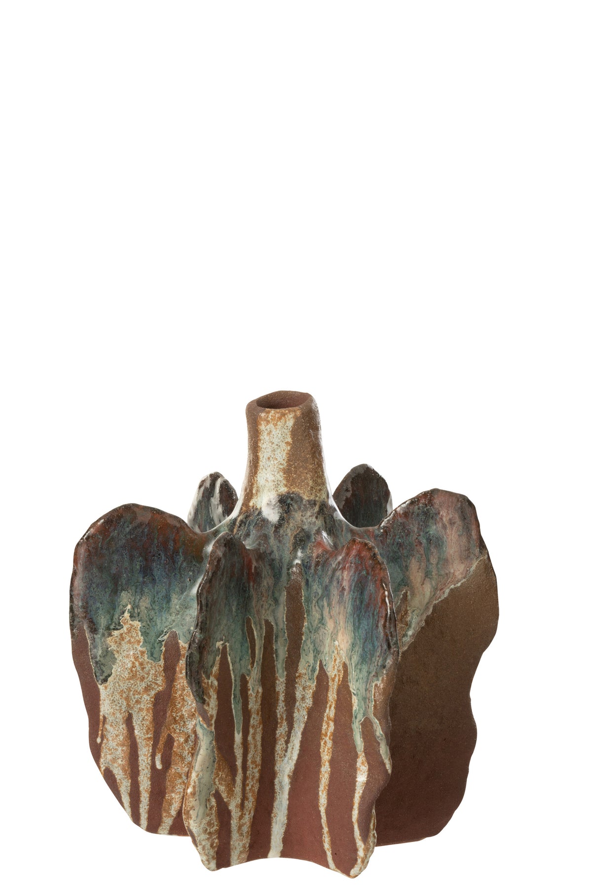 Keramikvase Rost mittel